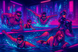 How to Attract Attention at the Pool