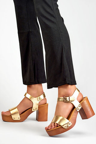  Heel sandals model 196986 PRIMO 