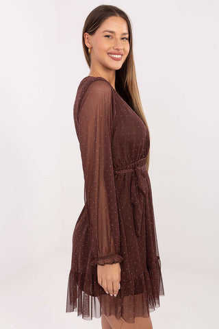  Short dress model 221587 Italy Moda 